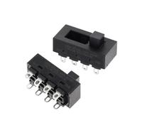 12A 250V 3 positions 8 broches interrupteurs à bascule à glissière commutateurs de sèche-cheveux LQ-103H(5PCS)