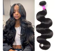 12A Poules cheveux humains 100 g Boundles de vagues humaines Extensions de cheveux humains 28 pouces Vierge brsilienne vague 1 pice de l'entr