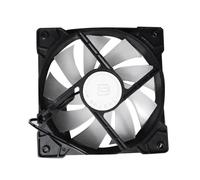 12cm Ventilador de Resfriamento Chassi Interface 4P Computador Luzes Coloridas Multifuncional Mudo, 1 Conjunto