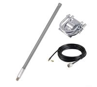 12dBi pour antenne LORA 868-930MHz, fibre de verre omnidirectionnelle extérieure, type N femelle, câble KSR200 à ultra faible perte, pour hélium pour RAK pour BOBCAT Dragino Syncrob IT Hotspot