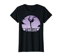 12e anniversaire gymnaste danseuse 12 ans fille gymnastique T-Shirt
