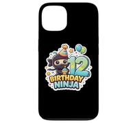 12e Anniversaire Ninja Boys Douze 12e Anniversaire douzième fête Coque pour iPhone 13
