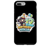12e Anniversaire Ninja Boys Douze 12e Anniversaire douzième fête Coque pour iPhone 7 Plus/8 Plus