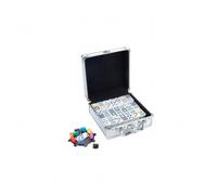 12er Domino Mexican Train Dans Coffret en Aluminium