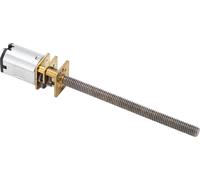 12FN20 DC Speed Reduction Motor 200RPM M4 55mm Shaft High Torsion Low Noise Reduction Geared Motor DC6V