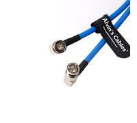 12G BNC-Coaxial-Cable Alvin's Cables HD SDI BNC Mâle à Mâle Câble d'origine en Forme de L pour Caméra vidéo 4K 1M Bleu