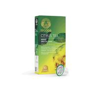 12GODS Aegle Thé Vert au Citron, 2x10 Capsules Compatibles Nespresso | Notes fraîches de citron | Sans colorants ni exhausteurs de goût artificiels | Délicieux chaud ou glacé