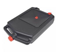 12L Bac Vidange Huile Moteur, Bidon Vidange, Résistant Aux Hautes Températures et À La Corrosion, 58 × 33 × 13 Cm