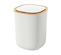12L Type à Induction Smart Candon Can Kaste Waste Bin Garbage Bucket Bathroom Tolilet Trash Dubbish(Wit)
