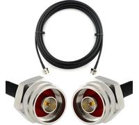12m N mâle à N mâle tête hex/molette - HF-240 (équivalent LMR 240) câble d'extension d'antenne - pour WiFi RF antenne GSM LTE 4G 5G 6G routeur amplificateur de signal Lora Ham CB radio