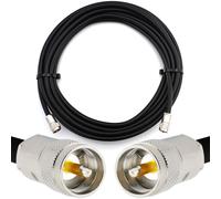 12m PL259 vers PL259 UHF câble coaxial étanche IP67 - HF400 Flexible 50 Ohm Câble d'extension (équivalent LMR400 UF UltraFlex) - pour HAM CB Radio Antenne Mesureur de TOS Amateur Ondes courtes RF
