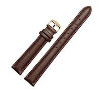 12mm - 20mm Bracelet de montre en cuir véritable Montre pour femme Bracelet de remplacement Accessoires de montre, 14mm