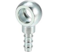 12mm Diamètre 7.7 mm OD Moto Banjo Raccord Adaptateur - 1 pcs