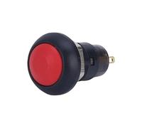 12mm Doorbell switch 1NO 2 Pins Self locking ON OFF Momentary Push Button Switch NWPNLXEA(Yellow-01,Momentary)