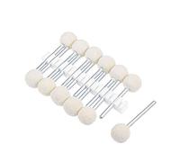 12mm Feutre de Laine Monté Points Boule De Polissage Bits Bavures Meules De Polissage Tête De Meulage 1 Ensemble