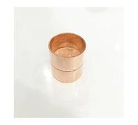 12mm Inner Diameter Copper End Feed Straight Equal Coupling Plumbing Fitting Scoket Weld Water Gas Oil 1mm Thickness