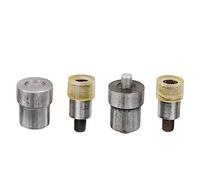 12mm Jersey Bouchon à Pression Poppers Fixations de Presse Goujons Outil de réglage Kit pour Die Set Kam Green Machine Universelle pour Bavoirs, Vêtements, Artisanat en Cuir, réparation