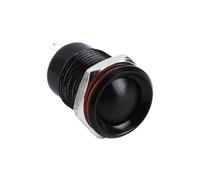 12mm Latching Momentary Big Surface Metal Chrome Silver Black Anodized Blue Actuator Housing 3A Push Button Switch NWPNLXEA(Match Harness Socket)
