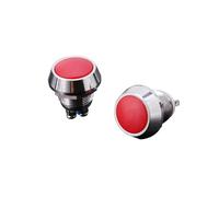 12MM metal button switch, self resetting, large head screw pin, spherical pin, waterproof button switch, access control NWPNLXEA(Welding leg,2)