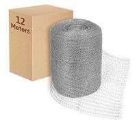 12mx125mm copper wire mesh, metal grid copper tissue protection, robust pure copper wire mesh for building holes, protecting seedling and, seeds, grill clean clean.