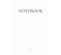 12NOTESPARIS Cahier minimaliste A5 - 120 pages, 90 g/m² - Carnet à points pour écriture, clarté et usage quotidien - Blanc Cassé