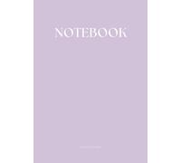12NOTESPARIS Carnet à points A5 - 120 pages, 90 g/m² - Cahier pour pensées, journaling et réflexion - Lavande
