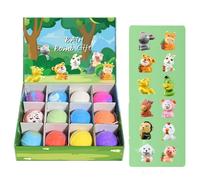 12Pack Fizzy Bath Bombs for Kids with Toys, Bath Bombs for Kids with Surprise Inside, Bombes de Bain Surprise, Bulle de bain effervescente colorée, Jouets de Bain Cadeau pour Filles, Garçons