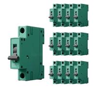 12pc 1P 6A 10A 16A 20A 25A 32A 40A 50A 63A Disjoncteur miniature 250V 10KA MCB FPV-63(50A)