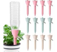 12pc Arrosage Goutte à Goutte,Arrosage Automatique Plante Réglable Dispositifs D'arrosage avec Vannes Irrigation Goutte à Goutte Kit
