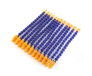 12pcs 1/4'' Arbre Flexible Universel Hexagonal Vissage Extension Rallonge pour Perceuse Visseuse Tournevis Electronique 40cm