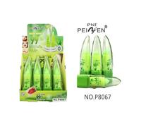 12pcs Aloe Vera Lipstick Moisturizing And Repairing Lipstick