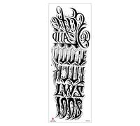 12pcs Autocollants De Tatouage De Bras Complet Poseidon Bras De Lion Bras De Fleur Imperméable Ensemble D'autocollants De Tatouage De Bras Complet M3024