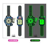 12pcs Autocollants De Tatouage Lumineux Pour Enfants Imperméable Dinosaure Licorne Dessin Animé Montre Lumineuse Autocollants De Tatouage M6920