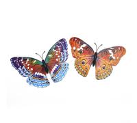 12pcs Autocollants Papillon 3D Double Couche 12pcs Autocollants | Effet 3D réaliste, double couche, pour brillance nocturne, pour facile à poser, design élégant