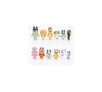 12Pcs Bluey Family And Friends Action Figures Model Toy Set Kids Gift