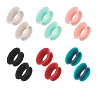 12pcs Bouchons d'Oreilles Mute Style Pack pour Loop, Accessoires Silencieux avec 5 dB de Réduction de Bruit Supplémentaire - Engage, Experience - pour Voyage, Bureau, Bibliothèque