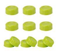 12pcs Bouchons Étroits pour Biberons Dr Brown, Sans BPA Bouchons Voyage Anti-Fuites Couvercles Rangement pour Biberons avec Joint d'Étanchéité Pièces Rechange pour Medela Ameda (Vert)