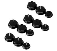 12Pcs Bouton de Commande Boutons de Commande Audio de Volume pour Pièces de Guitare électrique Jazz Bass
