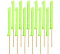 12Pcs Brosses De Nettoyage en Microfibre pour Verres, Bouteilles Et Tasses - Brosse À Long Manche pour Coins Difficiles À Atteindre, Nettoyage Ergonomique Et Doux