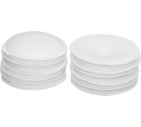 12pcs coussinets d'allaitement réutilisables en pur coton, lavables et délicieux pour allaiter le sein