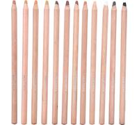 12pcs Crayons pastel Barres en bois Esquisse professionnelle L'art des outils de peinture fournit la couleur de l'image