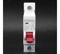 12pcs Dz47-63z Dc250v 1p Disjoncteur Mcb