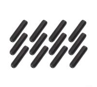 12Pcs Electric Guitar Saddle Height Screws 3x8mm Rust-Resistant | Sturdy Metal, Burr-free Threads, For Electric Guitar pour bridge Repair, Stable And pour durable, 3x8mm Size