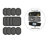 12Pcs Électrode de Ceinture,Compatible avec Abs Series, Électrode de Rechange pour Slendertone Ceintures Musculation Abdo