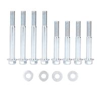 12Pcs Engine Stand Gasket Kit M10x1.5 High Strength Metal Replacement for LS LT Series 3rd to 5th Generation Engines with 7.8cm and .8cm Bolts for Secure Engine Mounting and