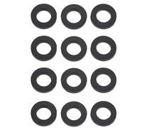 12Pcs Entretoises en Caoutchouc, Rondelles d'écartement pour raccord de tuyau d'eau (1/2")