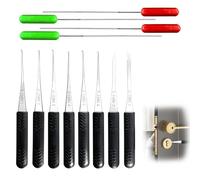 12PCS Extracteur De Clef Cassé, 0,2 à 0,4 MM Outils D'extraction De Clés Cassées, Kit Crochetage Serrure Extracteur Clé Pour Serruriers Maintenance Et Formation L'entretien Des Réparations