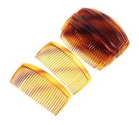 12pcs Femmes Pratique Peigne Pince à Cheveux Pince à Cheveux Pince Pince à Cheveux 29 Dents Marron