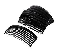12pcs Femmes Pratique Peigne Pince à Cheveux Pince à Cheveux Pince Pince à Cheveux 29 Dents Noir