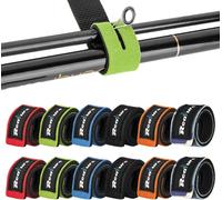 12pcs Fishing Rod Straps, Adjustable Straps For Fixing Fishing Rods, Cable Ties, Fishing Rod Accessory, Reusable Safety Strap For Fishing Rods